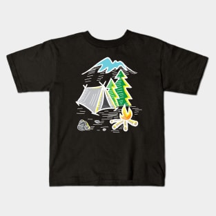 Campfire Light Kids T-Shirt